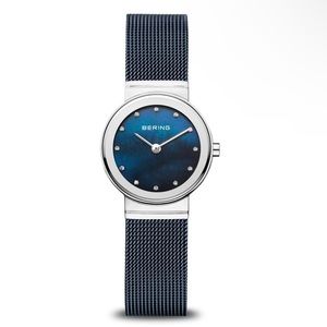 Classic Polish Silver Bering Women’s Slim Watch